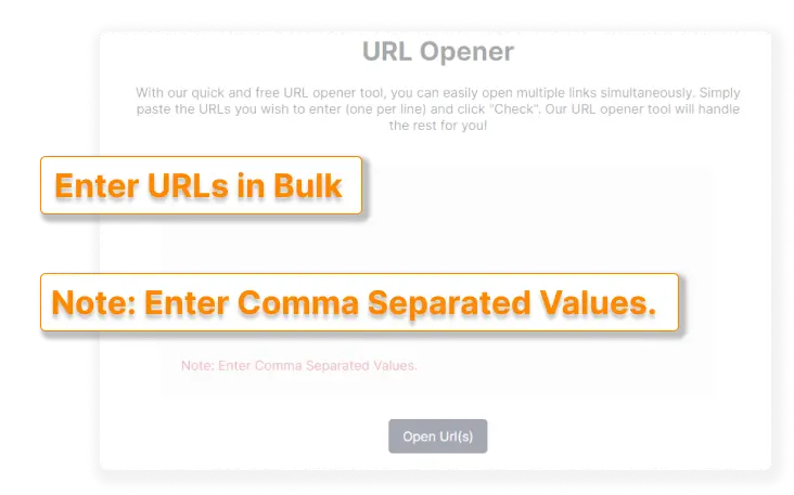 Is there a limit to how many URLs URL Opener can open at one time?